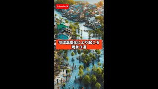 地球温暖化により起こる現象3選 宇宙 都市伝説 怖い話 歴史 雑学 [upl. by Dole]