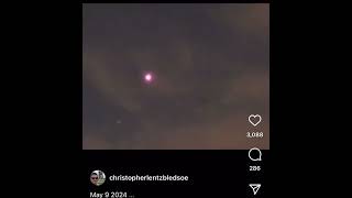 Chris Bledsoe orb UFO video [upl. by Strephon]