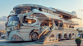 Top 10 Most Expensive amp Luxuries Motorhomes Even Billionaires Cant Buy [upl. by Ellecrad]