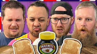 Americans Try BRITISH Marmite On Toast FIRST TIME EVER [upl. by Pollie226]