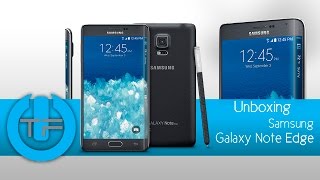 Unboxing Samsung Galaxy Note Edge en Español [upl. by Sherline]