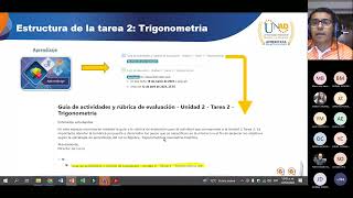 Primera web conferencia unidad 2 trigonometría ATGA 1601 22032023 [upl. by Boyer]