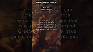 Great Philosophers Protagoras of Abdera [upl. by Juliet]