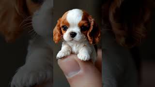 Tiny Cavalier King Charles Spaniel Dog KingCharlesSpaniel TinyDog PuppyLove [upl. by Jannel338]