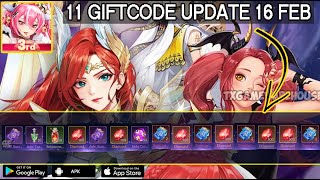 Idle Angels Goddess Warfare Update Redeem Codes 16 February 2024  Gift Codes  How to Redeem Code [upl. by Wilen]