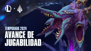 Avance de jugabilidad de la temporada 2024  League of Legends [upl. by Jinny]