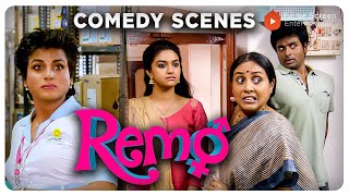 Remo Comedy Scenes  Laugh riot with Remos hilarious antics   Sivakarthikeyan  Keerthy Suresh [upl. by Iney]