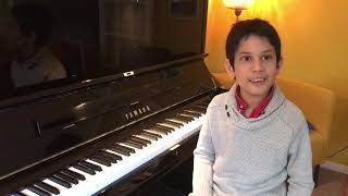 Gabriel  Cortège de Sauterelles by S Prokofiev ABRSM Grade 6 [upl. by Yerffoj]