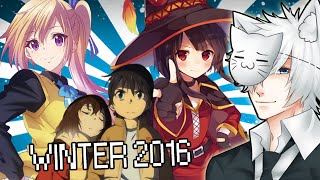 Winter 2016 Anime Season Joeys Seasonal Anime Roundup [upl. by Onabru]