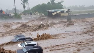 Philippines under water as storm Kristine triggers widespread flooding and landslide [upl. by Silado]