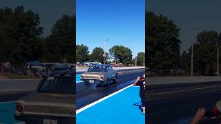 Nostalgia Drag Racing 302 Ford Falcon Gasser shorts [upl. by Kendal308]