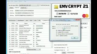 emv chip writer software  latest arqc keys emv chip [upl. by Nerrot]