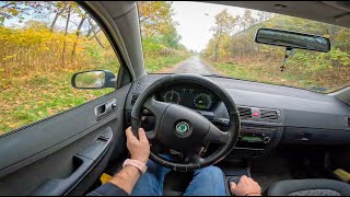 2006 Skoda Fabia I  14 TDI 70HP  POV Test Drive [upl. by Ranjiv]