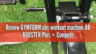 Review GYMFORM abs workout machine AB BOOSTER Plus  Computer Workout Machine for Abs Arms Legs Bac [upl. by Leonore]