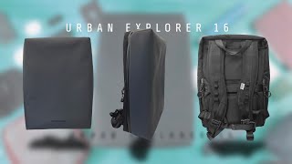 BERUF URBAN EXPLORER 16  Minimal Style Tech Pack  Backpackingvol112 [upl. by Oah]