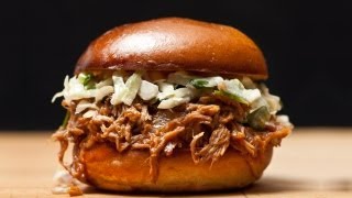 How to Make Easy SlowCooker Pulled Pork  The Easiest Way [upl. by Rednael]