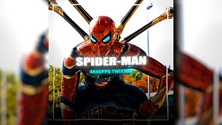 SPIDERMAN  NO WAY HOME  4K60FPS TWIXTOR  FREE CLIPS [upl. by Atteoj]