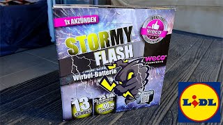 WECO STORMY FLASH BATTERIE  1399€ Lidl [upl. by Leban]