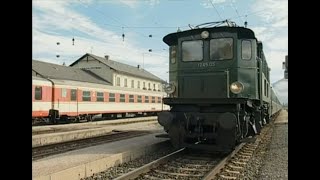 Führerstandsmitfahrt Salzkammergutbahn StainachIrdning  Gmunden 1992 [upl. by Aitsirhc437]