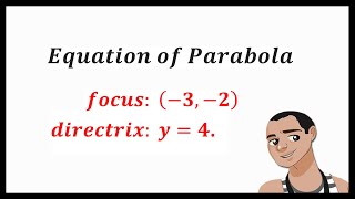 FINDING VERTEX FOCUS DIRECTRIX LATUS RECTUM AND GRAPH OF PARABOLA  CONIC SECTIONS [upl. by Nelad]