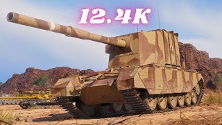 FV4005 Stage II 124K Damage 7 Kills World of Tanks wot worldoftanks [upl. by Lednor]