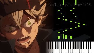 Black Clover OP quotHaruka Miraiquot  Kankaku Piero Piano [upl. by Nogas]