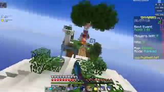 1 Ranked Player playing Ranked Skywars w Keyboard Sounds 19001960 [upl. by Greyson]