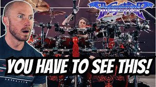 Drummer Reacts To  Dragonforce  Through The Fire And Flames Aquiles Priester FIRST TIME HEARING [upl. by Dnalon]