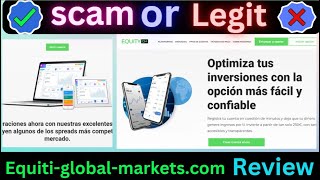 Equitiglobalmarkets Review THIS IS A SCAM Scammed By Equitiglobalmarketscom Scam or Legit [upl. by Marko]