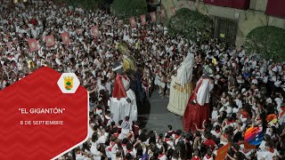 Fiestas Virgen de la Paz  8 de septiembre  El Gigantón Cintruénigo 2022 [upl. by Yzdnil888]