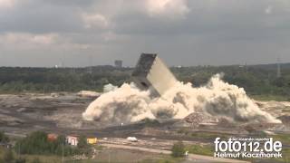 Turmsprengung 2014 auf der Kokerei Kaiserstuhl in Dortmund [upl. by Bolen]