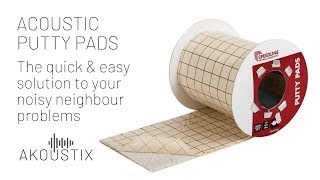 Acoustic Putty Pads [upl. by Gustin]