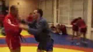 Fedor Training for Sambo Tournament 2007flv [upl. by Normac]