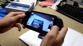 PS VITA  déballage démonstration et TEST vidéo en français par Testlandfrance psvita SONY [upl. by Addis367]