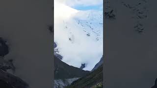 Avalanche Thrills 😲😍and chills in Langtang Valley ❄️🏔️ ” [upl. by Riorsson831]