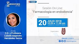 Sesión OnLine quotFarmacología en endodonciaquot [upl. by Aihsila200]