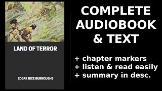 Land of Terror 🥇 By Edgar Rice Burroughs FULL Audiobook [upl. by Hu]