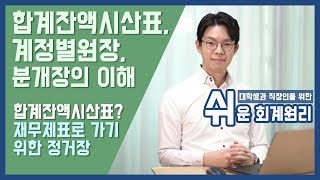 강의 합계잔액시산표 계정별원장 분개장의 이해 쉬운회계원리7강 [upl. by Eelitan]