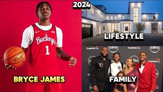 Bryce James Basketball Player Lifestyle Age Family Height Net worth Career Biography 2024 [upl. by Gow]