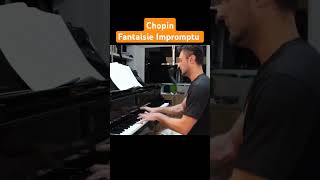 Chopin  Fantaisie Impromptu piano shorts pianotechnique [upl. by Haroppiz]