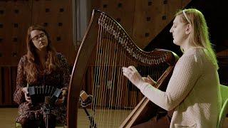 Fiana Ní Chonaill and Susan Coleman Harp Day 2021 [upl. by Ynes615]