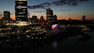 Milwaukee Lakefront Drone Video [upl. by Tarra]