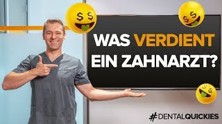 Was verdient eigentlich ein Arzt  Zahnarzt Und wer verdient deutlich mehr 😱👀 [upl. by Sualkin]