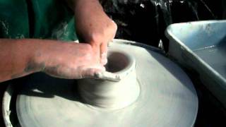 Wheel Thrown wax tart warmer part 1 of 3 [upl. by Naoh]