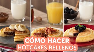 🥞 Cómo Hacer Hotcakes Caseros 🍴 ¡Receta Fácil y Esponjosa 🤤 [upl. by Alvord]