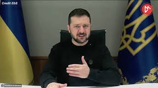 Zelensky “Putin è piccolo rispetto all’Europa unita” [upl. by Nwadrebma]