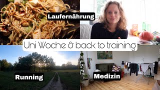 Oktober  Uni Medizin back to training Laufernährung [upl. by Lalitta430]