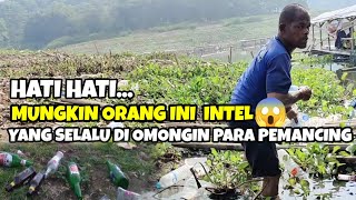 SUASANA JADI BERUBAH SEMUA PEMANCING DIAM SAAT DATANG ORANG INI  mancing mania [upl. by Ocirred608]