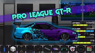 Skyline R34 GTR FR9 Swap  Pixel Car Racer  PRO LEAGUE [upl. by Ronym]