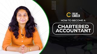 How to become a Chartered Accountant CA  Tamil  PickMyCareer [upl. by Airetak]